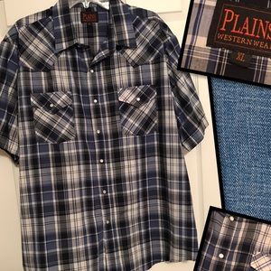 Plains Men’s Plaid Shirt